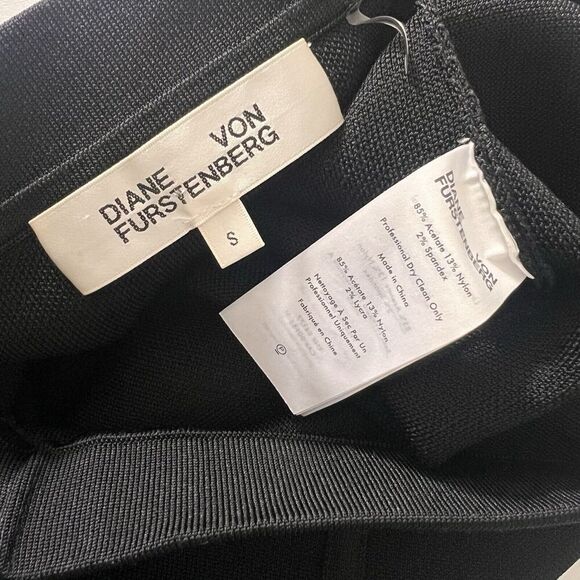 Diane Von Furstenberg Black Pencil Skirt - Picture 3 of 6